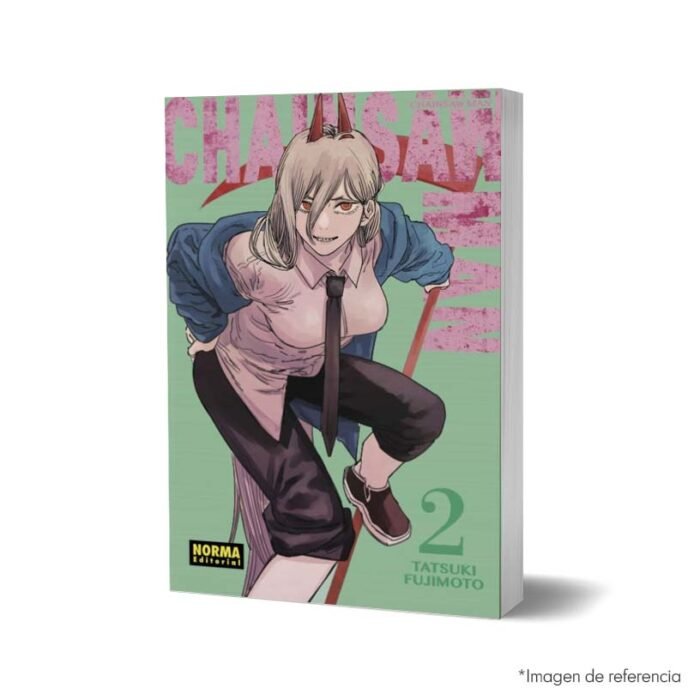 Imagen de portada del Manga Chainsaw Man Número 2 9788467942620