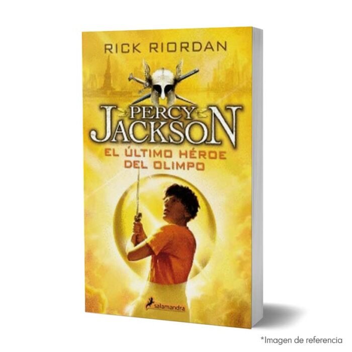 Imagen de portada del Libro Percy Jackson y los dioses del Olimpo 5 el último héroe del Olimpo 9789585305977