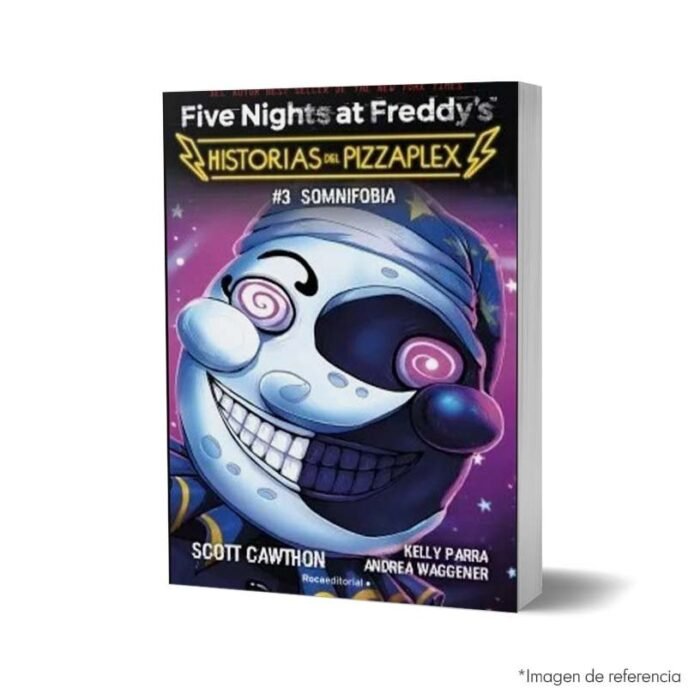 Imagen de portada del Libro Five nights at Freddys pizzaplex 3 Somnifobia 9786287784048