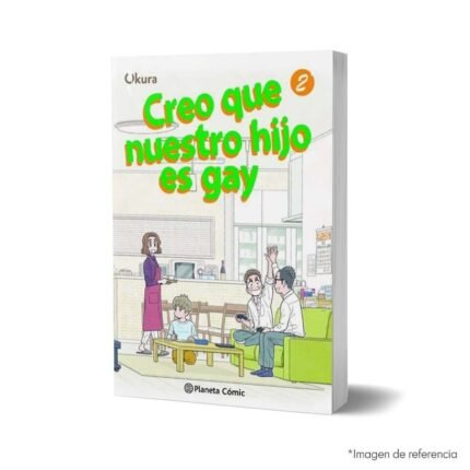 Imagen de portada del Manga Creo que nuestro hijo es gay tomo 02 9788411403351