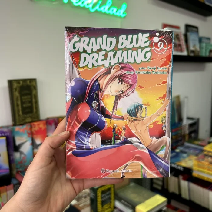 Fotografía de la portada del Manga Grand Blue Dreaming tomo 09 9788411402729
