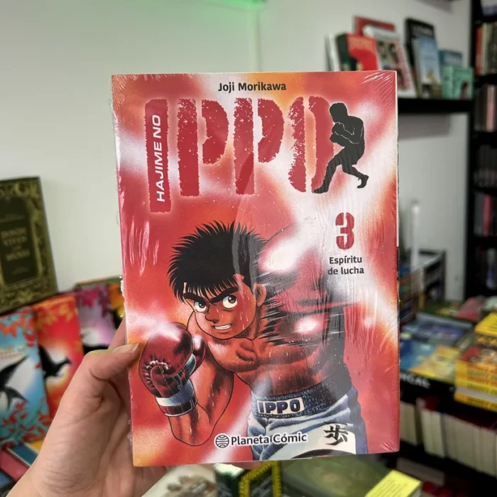 Fotografía de la portada del Manga Hajime no Ippo tomo 03 9788411409056