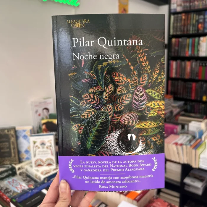 Fotografía de la portada del Libro Noche negra de Pilar Quintana 9786287778566