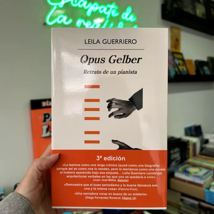 Fotografía de la portada del Libro Opus gelber retrato de un pianista 9788433998729