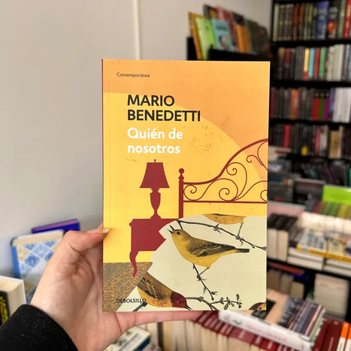 foto de portada del Libro Quien de nosotros de Mario Benedetti