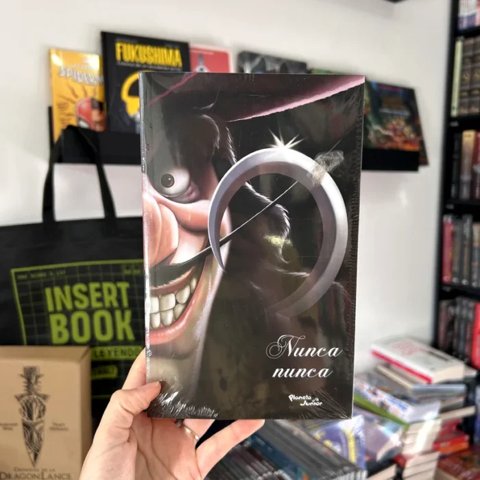foto de portada del Libro Nunca nunca Saga Villanos Disney