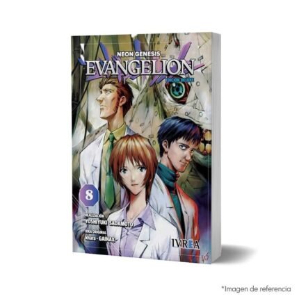 imagen de portada del Manga Evangelion Edición Deluxe tomo 08