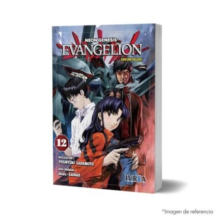 imagen de portada del Manga Evangelion Edición Deluxe tomo 12