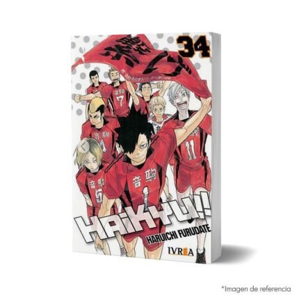 imagen de portada del Manga HAIKYU!! Tomo 34