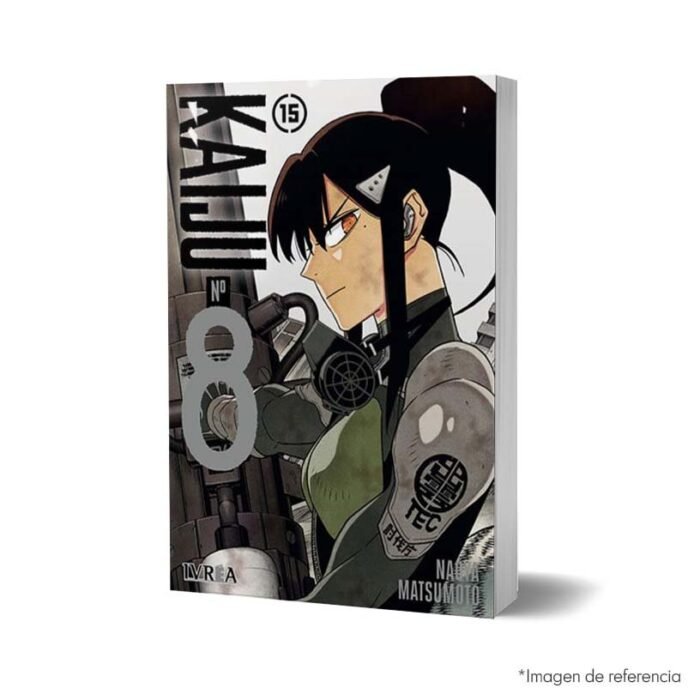imagen de portada del Manga KAIJU No. 8 tomo 15