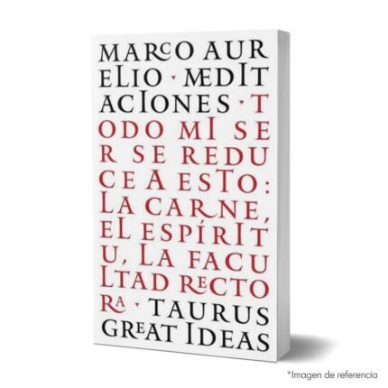 imagen de portada del Libro Meditaciones de Marco Aurelio ed Taurus